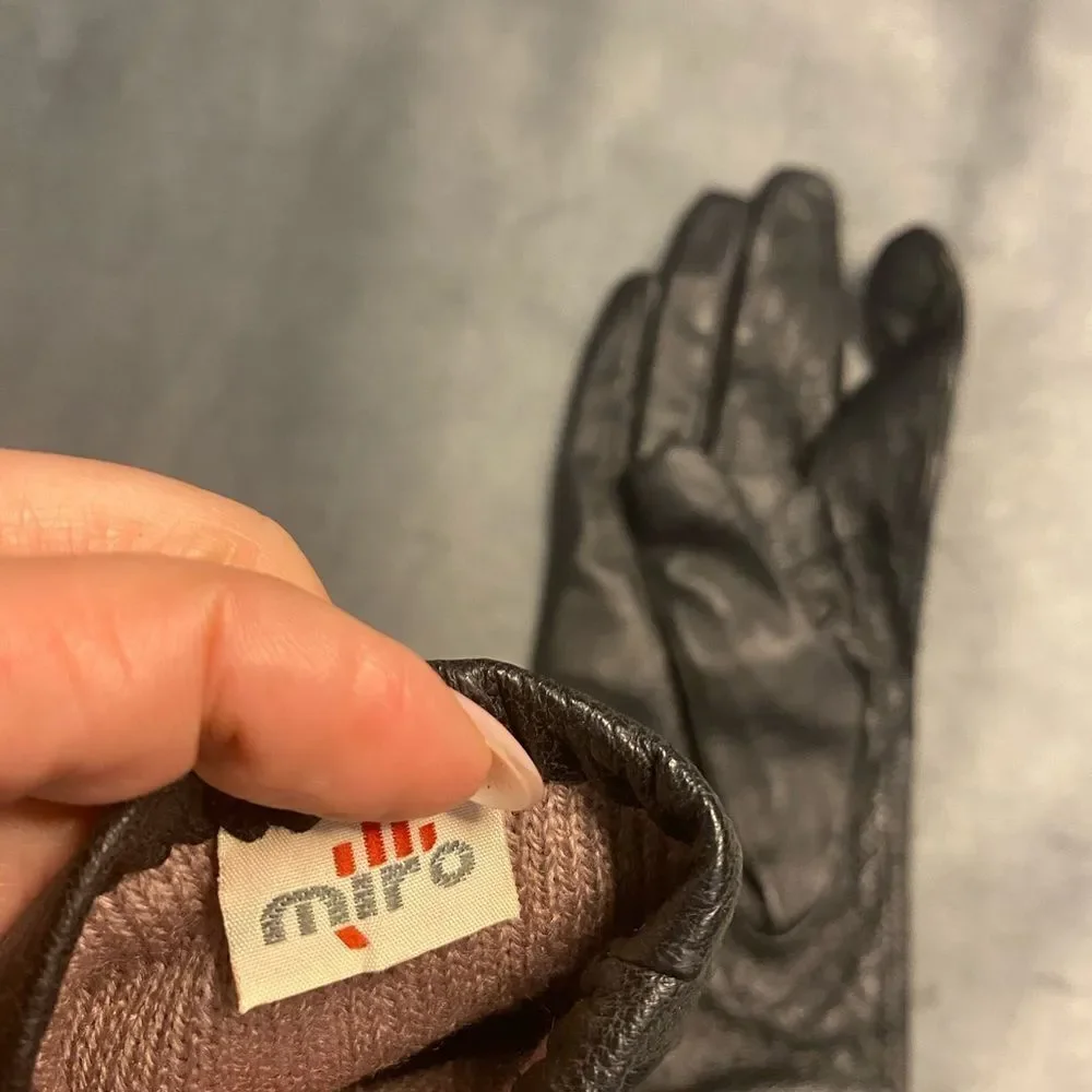 Miro Italian 100% leather gloves, 7